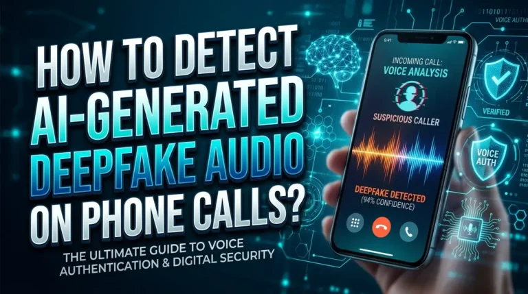 How To Detect AI Generated Deepfake Audio On Phone Calls?