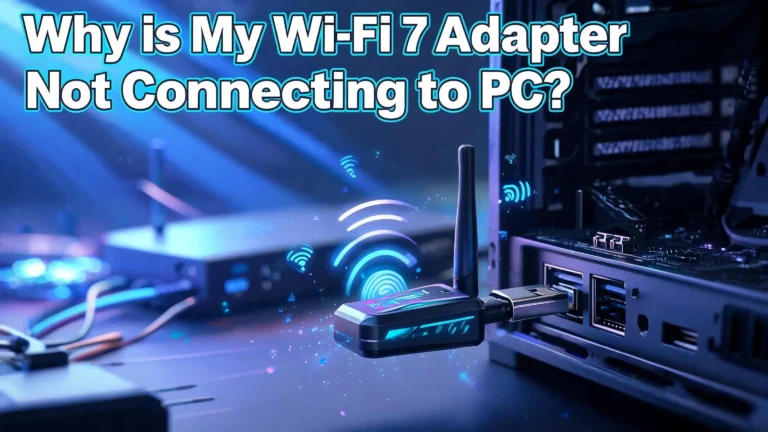 Why Is My Wi-Fi 7 Adapter Not Connecting to PC?
