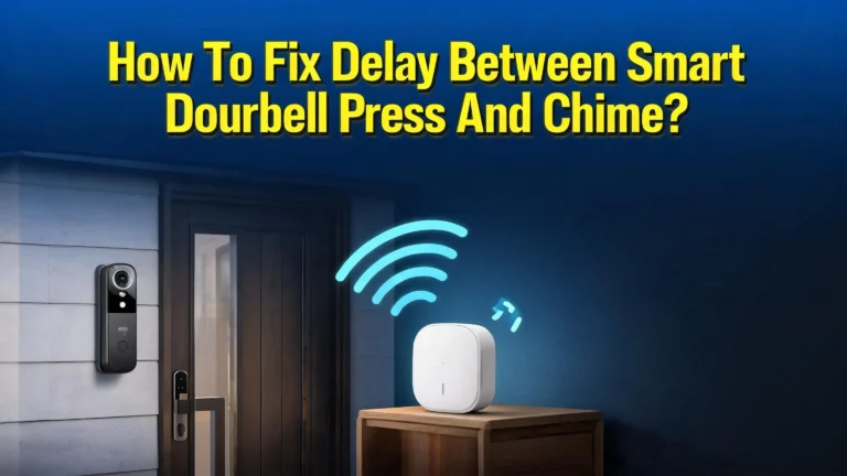 How to Fix Delay Between Smart Doorbell Press and Chime?