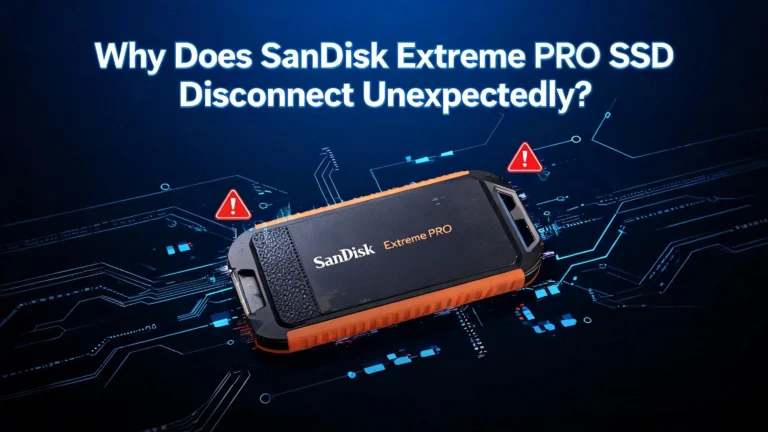 Why Does SanDisk Extreme PRO SSD Disconnect Unexpectedly?