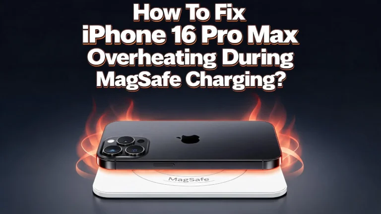 How To Fix iPhone 16 Pro Max Overheating During MagSafe Charging?