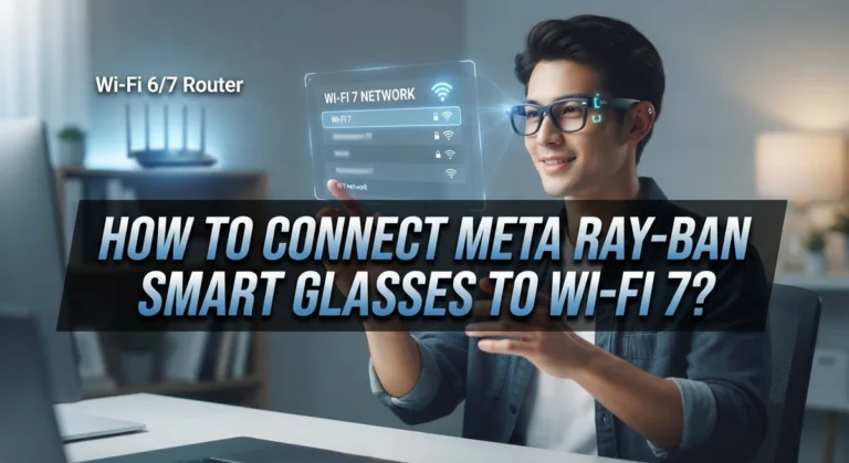 How To Connect Meta Ray-Ban Smart Glasses To Wi-Fi 7?