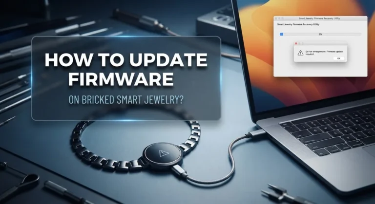 How To Update Firmware On Bricked Smart Jewelry?